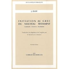 Initiation au grec du Nouveau Testament