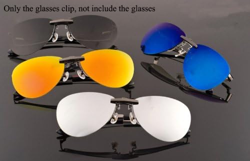 Wonderfulsight 2014 New Aluminium-Magnesium Alloy Multi-colors Polarized Clip-on Eyeglasses Driving,Travelling，Camping，Climbing, Fishing and more,