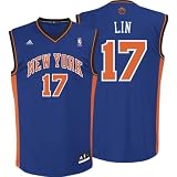 Jeremy Lin Adidas Youth Revolution New York Knicks Replica Blue Jersey 41m1t85Ja4L. SL160 Jeremy Lin Adidas Youth Revolution New York Knicks Replica Blue Jersey
