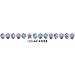 Disney Ariel Customizable Birthday Party Banner Decoration (1 Piece), Blue/Pink, 10 1/2'.