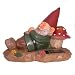Sleeping Garden Gnome Solar Powered Accent Light