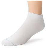 Wrightsock Unisex 3-Pack Coolmesh Quarter Socks,White,Small
