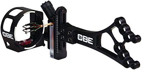 Custom Bow Equipment 5 Pin .019 Caliber Sniper Pro X Sight with Light, Black, Right