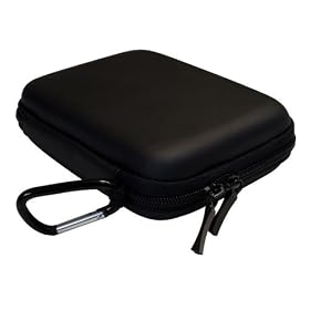 DURAGADGET Hard Case + Belt Loop For Garmin Nuvi 265 WT