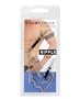The claw nipple clamps silver