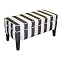 Dwell Upholstered Storage Bench - Chocolate/ White