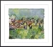 Art Poster Metal Framed Print - LES BAUXPROVENCE - Artist: RALF WESTPHAL- Poster Size: 36 X 28