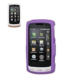 New Fashionable Perfect Fit Hard Protector Skin Cover Cell Phone Case with Clip for LG Bliss UX-700 U.S. Cellular - Purple