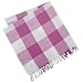 Utah Checkered Scarf - Purple