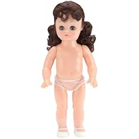 Darice 13.5 Inch Fashion Girl Doll-Brown Hair