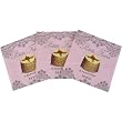 Petits Fours Cakes Design Print Luncheon Napkins, Pack of 20