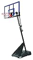 Spalding NBA Hercules Portable Basketball System - 50" Acrylic Backboard, Black Base