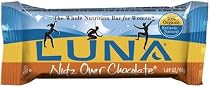 Luna Bars, Nutz Over Chocolate, 1.69-Ounce Bars (Pack of 15)