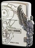 ZIPPO: HARLEY DAVIDSON サイドメタル HDP-03(ハーレー・ダビッドソン・ジッポー・国内ライセンス商品）
