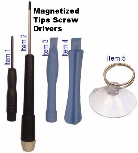 Complete Tool Screw Driver Torx Kit to Repair Replace Apple Iphone 2g 3g GPS Ipod Video Nano Touch Cracked Scratch Broken Lcd Screen Display