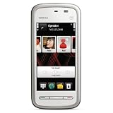 Nokia 5230 Unlocked Cell Phone with Touchscreen, GPS, Voice Navigation, Car Holder, 2MP Camera, 3G, 4 GB microSD Memory (White)--US Version with Warranty