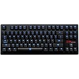 Tt eSPORTS POSEIDON ZX Blue Switch LED Backlit Mechanical Gaming Keyboard with World's First 5 Years Warranty KB-PZX-KLBLUS-01
