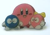 Kirby & Friends Character Metal Pin Badge ~ Nintendo Wii