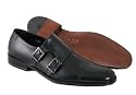 TARYN ROSE Checker Mens Black Oxford Shoes