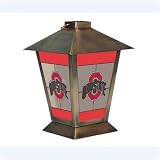 Ohio State Buckeyes NCAA Glass & Metal Candle Lantern (11