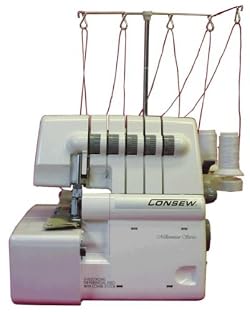 Consew 14TU5432 Portable coverlock; coverstitch or 2-3-4or 5 thread overlock