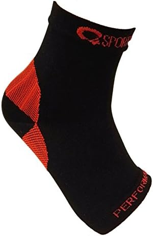 Copper Ankle Compression Sleeve-1 Medium PAIR Infused Sleeves for Enhanced Circulation &amp; Plantar Fasciitis Pain Relief - Increase Performance During Exercise, Reduces Swelling &amp; Accelerates Recovery