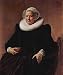 Frans Hals (Portrait of a seated, about sixty-year woman with book in her right hand)...