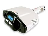 Wagan Smart AC 120 Watts Power Inverter with Built-In USB Port and FM Transmitter