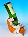 English BULLDOG Georgia UGA bull dog WINE BOTTLE HOLDER rack stand bar kitchen home decor
