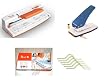 Peach Calendar Maker - Calendar Making Kit with Thumb Cut Punch & Silver Wires