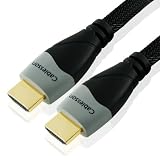 Ikuna cavo HDMI ad Alta velocit� Advanced da 7m / 7 metri con Ethernet PRO ORO NERO (ver.1.4a, 15.2Gbps) HDMI a HDMI CON ETHERNET COMPATIBILE CON 1.3,1.3 b, 1.3c, 1080p, 2160p BOX, FULL HD LCD,TV al Plasma e LED e TV 3D.Rivestito in Ultra Nylon.di Cablesson