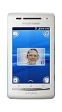 Sony Ericsson Xperia X8 Android White-Aqua Touch Screen Mobile Phone O2 Pay As You Go / Pre-Pay/ PAYG (Including £10 Airtime)