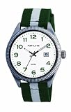 Kahuna Men's Watch KUS-0045G with Green Canvas Strap