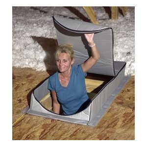 Attic Tent At-x Attic Cover Insulator 32 X 81 Fits All Available Attic Doors