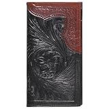 American West Men's Rodeo Wallet with Flap