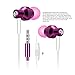 Earphone, iRAG RLaB EXT3000 Premium Earbud with Microphone Stereo, Noise Isolating Headphone Headset - Made for iPhone | iPod | iPad | Android Smartphone | MP3 Player | Tablet | Laptop | Macbook (Pink/White)