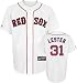 Jon Lester Youth Jersey: 2009 Majestic Home White Replica #31 Boston Red Sox Jersey