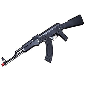 Entry Level Airsoft gun,Metal Gearbox,AK47,airsoft electric Gun,Tactical Black Version,