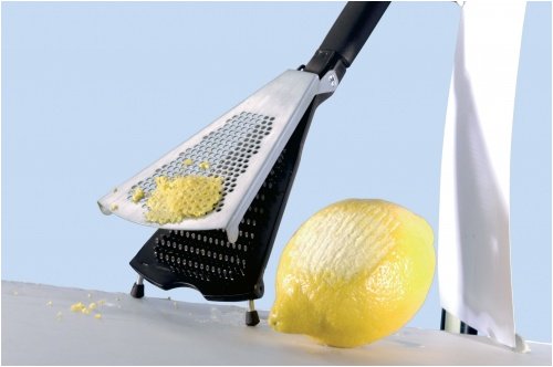 Zest n Grate Professional - Lemon and Ginger grater & zester - also for chocolate, parmesan etc