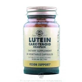 Solgar - Lutein Carotenoid Complex, 30 veggie caps