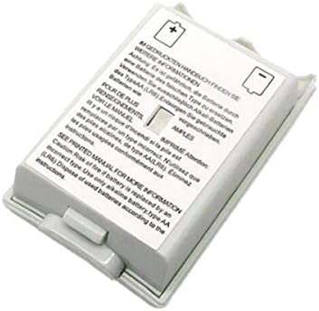 iLifeSound Wireless Controller AA Battery Back Cover Pack Case Shell for Xbox 360 Controller-White