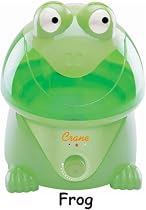 Crane Adorable 1 Gallon Cool Mist Humidifier, Frog Shape