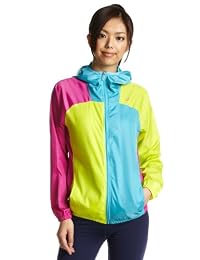 (アシックス)asics ウィメンズランニングウィンドジャケット XX600N 4116 サックスブルーXベリーピンク M