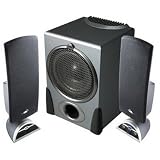 Best Price Cyber Acoustics CA-3550WB Silver 2.1 Speaker System