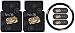 Max & Lucy Lovin Life Dog 3pc Combo Set Front Floor Mats & Steering Wheel Cover