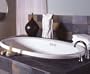 62 X 43 Oval Whirlpool Riva Almond