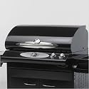 36" Cook Number Black Porcelain Gas Grill Head