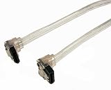 Cables Unlimited 18-Inch SATA Cable With Right Angle Connectors