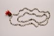 Prayer Mala- Vaijanti (Job's Tears) Full Mala Rosary Rama Mala Beads Original Vaijanti Seeds Rudraksha Guru Bead
