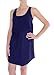 Capelli New York Ladies Solid Knit Tank Dress With Neckline And Drawcord